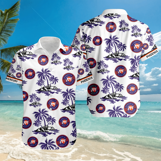 ENDING TODAY - NEW CUSTOMIZED WNBA11 PNM PHOENIX MERCURY UNISEX HAWAIIAN SHIRT