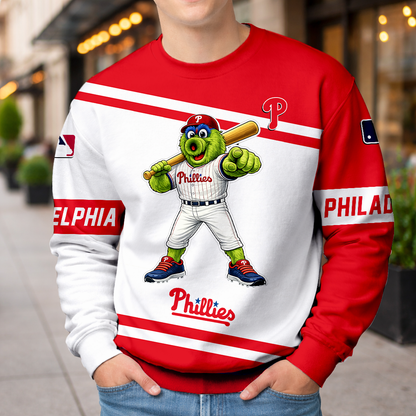 LIMITED EDITION - NEW CUSTOMIZED MLB11 PPS PHILADELPHIA PHILLIES UNISEX T-SHIRT, HOODIE & JACKETS