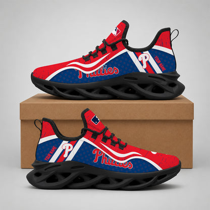 ELITE EDITION - NEW CUSTOMIZED MLB11 PPS PHILADELPHIA PHILLIES MAX SOUL SHOES