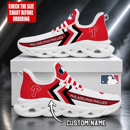 LIMITED EDITION - NEW CUSTOMIZED MLB11 PPS PHILADELPHIA PHILLIES MAX SOUL SHOES