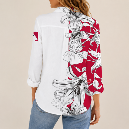 [FLASH SALE] NEW CUSTOMIZED MLB11 PPS PHILADELPHIA PHILLIES WOMEN CASUAL SHIRT