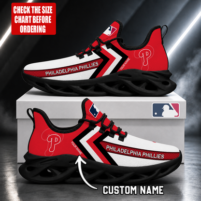LIMITED EDITION - NEW CUSTOMIZED MLB11 PPS PHILADELPHIA PHILLIES MAX SOUL SHOES