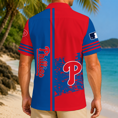 LIMITED EDITION - NEW CUSTOMIZED MLB11 PPS PHILADELPHIA PHILLIES UNISEX HAWAIIAN SHIRT