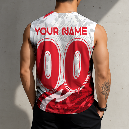 LIMITED EDITION - NEW CUSTOMIZED MLB11 PPS PHILADELPHIA PHILLIES TANKTOP & GYM SHIRT