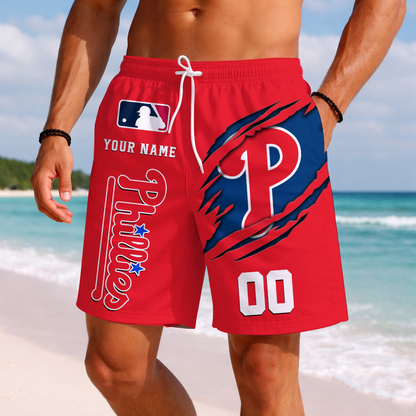 LIMITED EDITION - NEW PREMIUM MLB11 PPS PHILADELPHIA PHILLIES SHORT PANTS