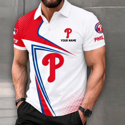 LIMITED EDITION - NEW CUSTOMIZED MLB11 PPS PHILADELPHIA PHILLIES POLO SHIRT, ZIP POLO SHIRT & T-SHIRTS