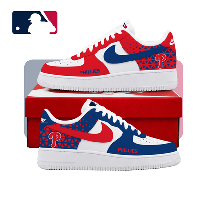 VIRAL EDITION - NEW CUSTOMIZED MLB11 PPS PHILADELPHIA PHILLIES AF1 SHOES