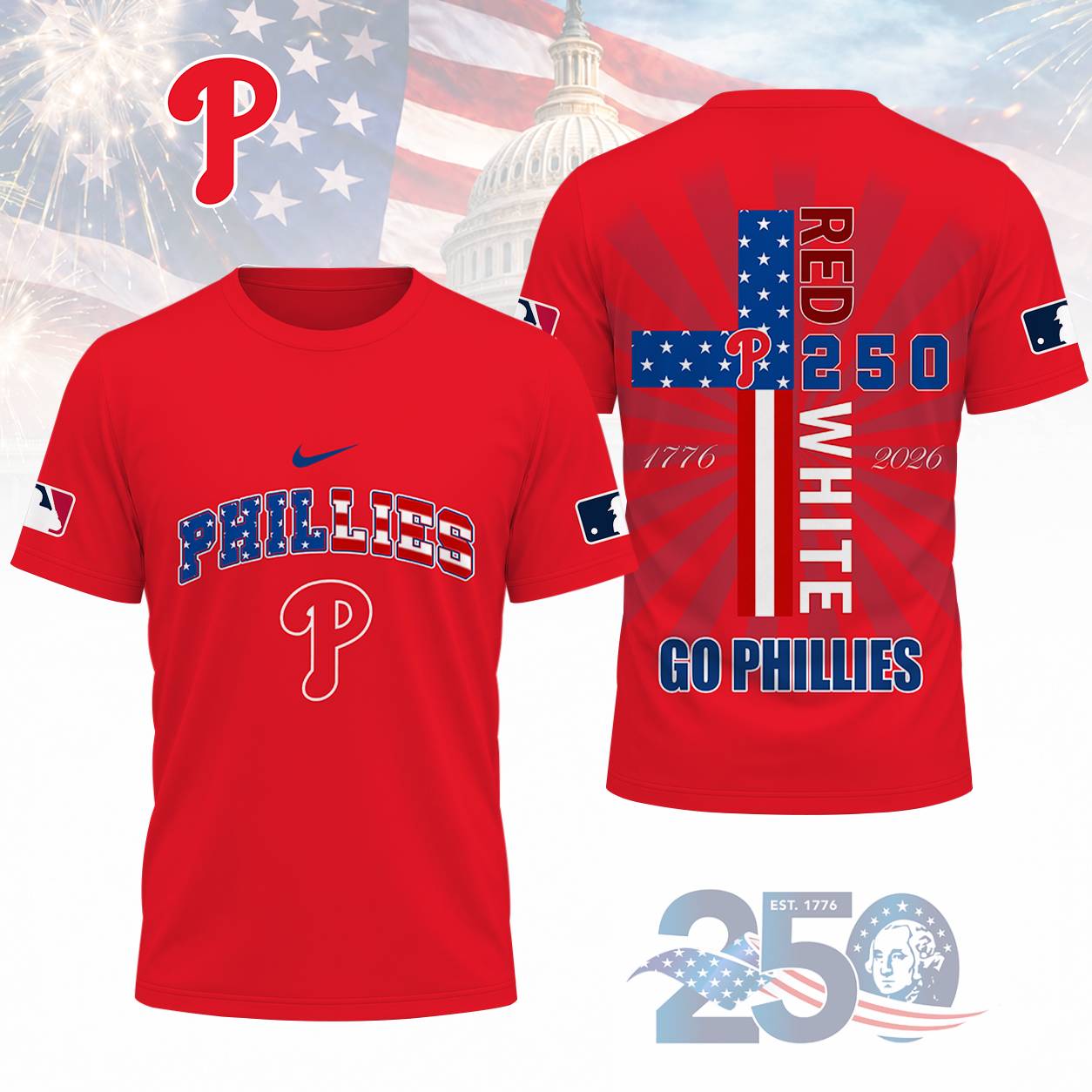 LIMITED EDITION - NEW CUSTOMIZED MLB11 PPS PHILADELPHIA PHILLIES T-SHIRT, POLO SHIRT, ZIP POLO SHIRT, SWEATSHIRT, HOODIE & ZIP HOODIE