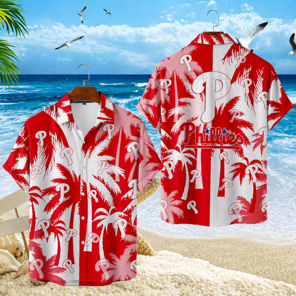 LIMITED EDITION - NEW CUSTOMIZED MLB11 PPS PHILADELPHIA PHILLIES UNISEX HAWAIIAN SHIRT