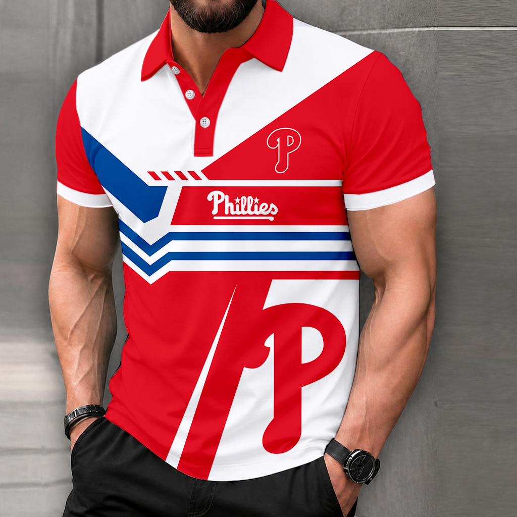 LIMITED EDITION - NEW CUSTOMIZED MLB11 PPS PHILADELPHIA PHILLIES POLO SHIRT, ZIP POLO SHIRT & T-SHIRTS