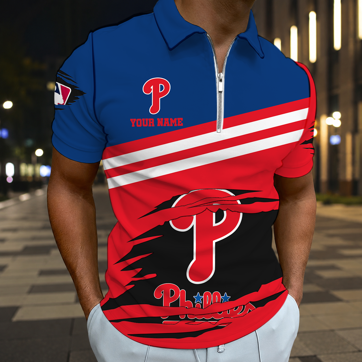 EXCLUSIVE EDITION - NEW CUSTOMIZED MLB11 PPS PHILADELPHIA PHILLIES T-SHIRT, POLO SHIRT, ZIP POLO SHIRT, SWEATSHIRT, HOODIE & ZIP HOODIE