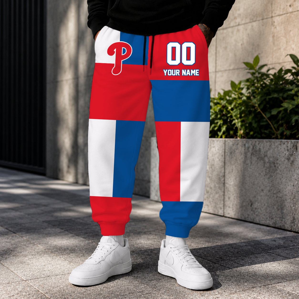 ELITE EDITION - NEW CUSTOMIZED MLB11 PPS PHILADELPHIA PHILLIES SWEATPANTS