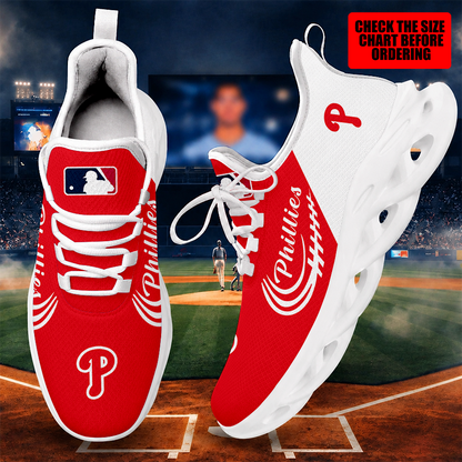[FLASH SALE] NEW CUSTOMIZED MLB11 PPS PHILADELPHIA PHILLIES MAX SOUL SHOES