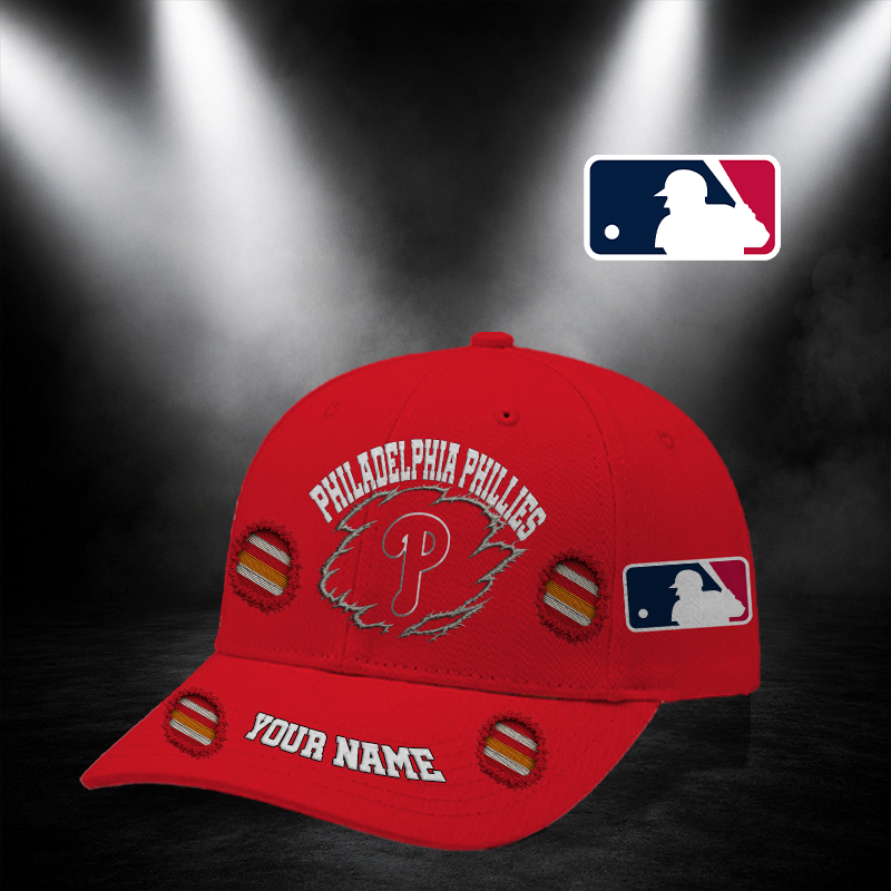 [FLASH SALE] NEW CUSTOMIZED MLB11 PPS PHILADELPHIA PHILLIES CLASSIC CAP