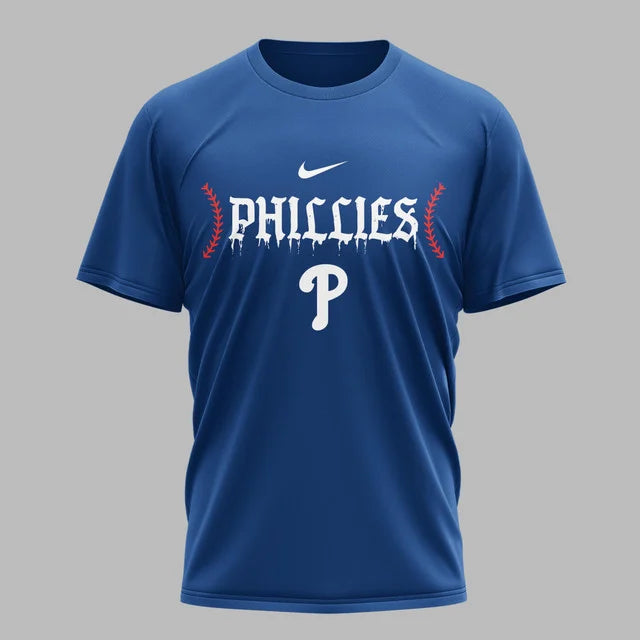 [FLASH SALE] NEW CUSTOMIZED MLB11 PPS PHILADELPHIA PHILLIES MUTICOLOR T-SHIRT