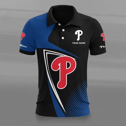 [FLASH SALE] NEW CUSTOMIZED MLB11 PPS PHILADELPHIA PHILLIES POLO SHIRT