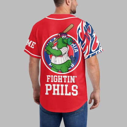 [FLASH SALE] NEW CUSTOMIZED MLB11 PPS PHILADELPHIA PHILLIES BASEBALL JERSEY