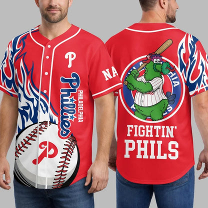 [FLASH SALE] NEW CUSTOMIZED MLB11 PPS PHILADELPHIA PHILLIES BASEBALL JERSEY