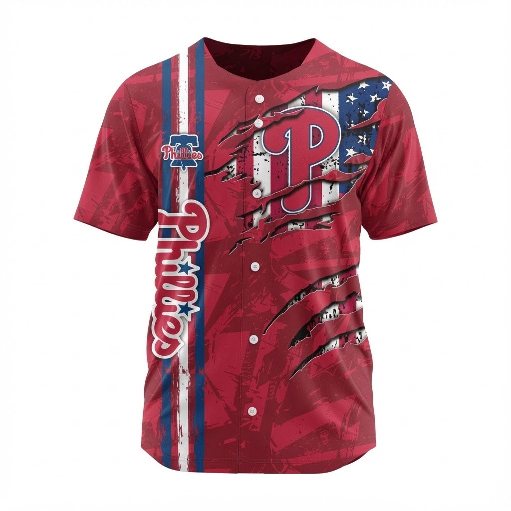 LIMITED EDITION - NEW CUSTOMIZED MLB11 PPS PHILADELPHIA PHILLIES BASEBALL JERSEY