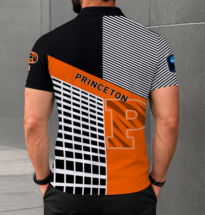 LIMITED EDITION - NEW CUSTOMIZED NCAA CFH11 PRT PRINCETON TIGERS POLO SHIRT