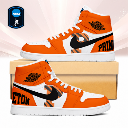 LIMITED EDITION - NEW CUSTOMIZED NCAA CFH11 PRT PRINCETON TIGERS AIR JORDAN SNEAKERS