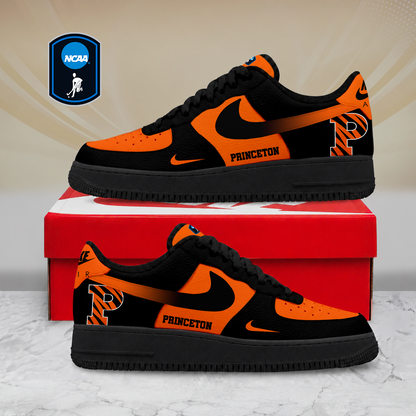 LIMITED EDITION - NEW CUSTOMIZED NCAA CFH11 PRT PRINCETON TIGERS AF1 SHOES