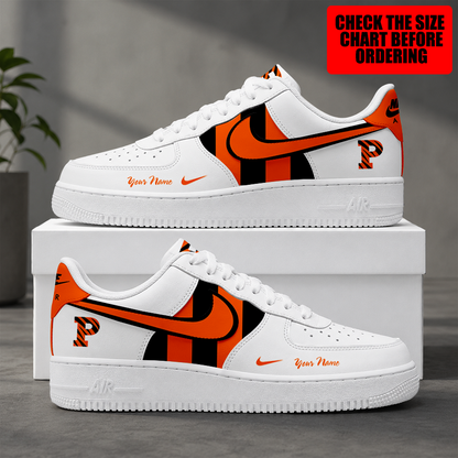[FAN FAVORITE] NEW CUSTOMIZED NCAA CFH11 PRT PRINCETON TIGERS AF1 SHOES