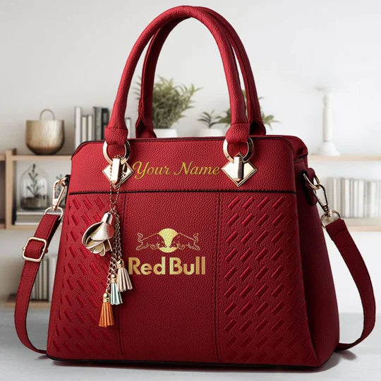 LIMITED RUN - NEW CUSTOMIZED F111 RBR RED BULL LUXURY HANDBAG IN MULTIPLE COLORS