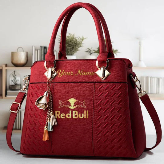 LIMITED RUN - NEW CUSTOMIZED F111 RBR RED BULL LUXURY HANDBAG IN MULTIPLE COLORS
