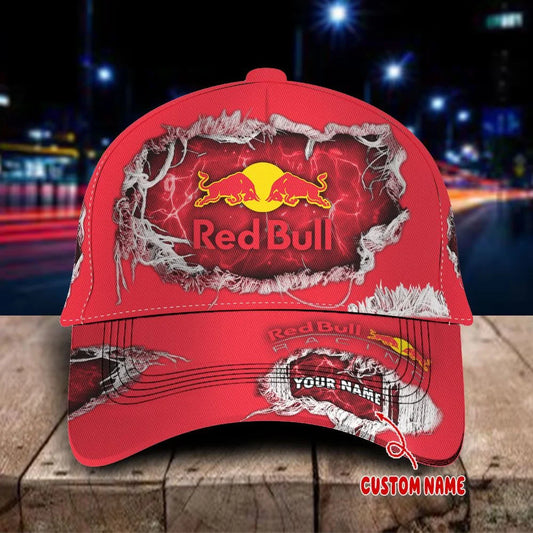 LIMITED RUN - NEW CUSTOMIZED F111 RBR RED BULL CLASSIC CAP