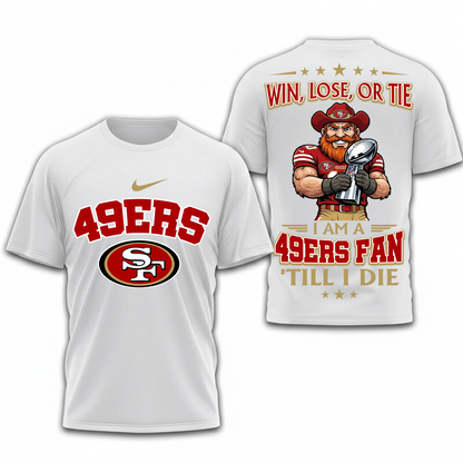 LIMITED EDITION - NEW CUSTOMIZED NFL11 SF49 SAN FRANCISCO 49ERS UNISEX T-SHIRT, POLO, HOODIE & JACKETS