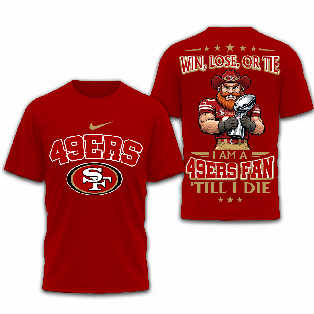 LIMITED EDITION - NEW CUSTOMIZED NFL11 SF49 SAN FRANCISCO 49ERS UNISEX T-SHIRT, POLO, HOODIE & JACKETS