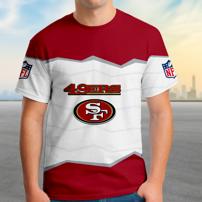 LIMITED EDITION - NEW CUSTOMIZED NFL11 SF49 SAN FRANCISCO 49ERS UNISEX T-SHIRT, SWEASHIRTS, HOODIE & JACKETS