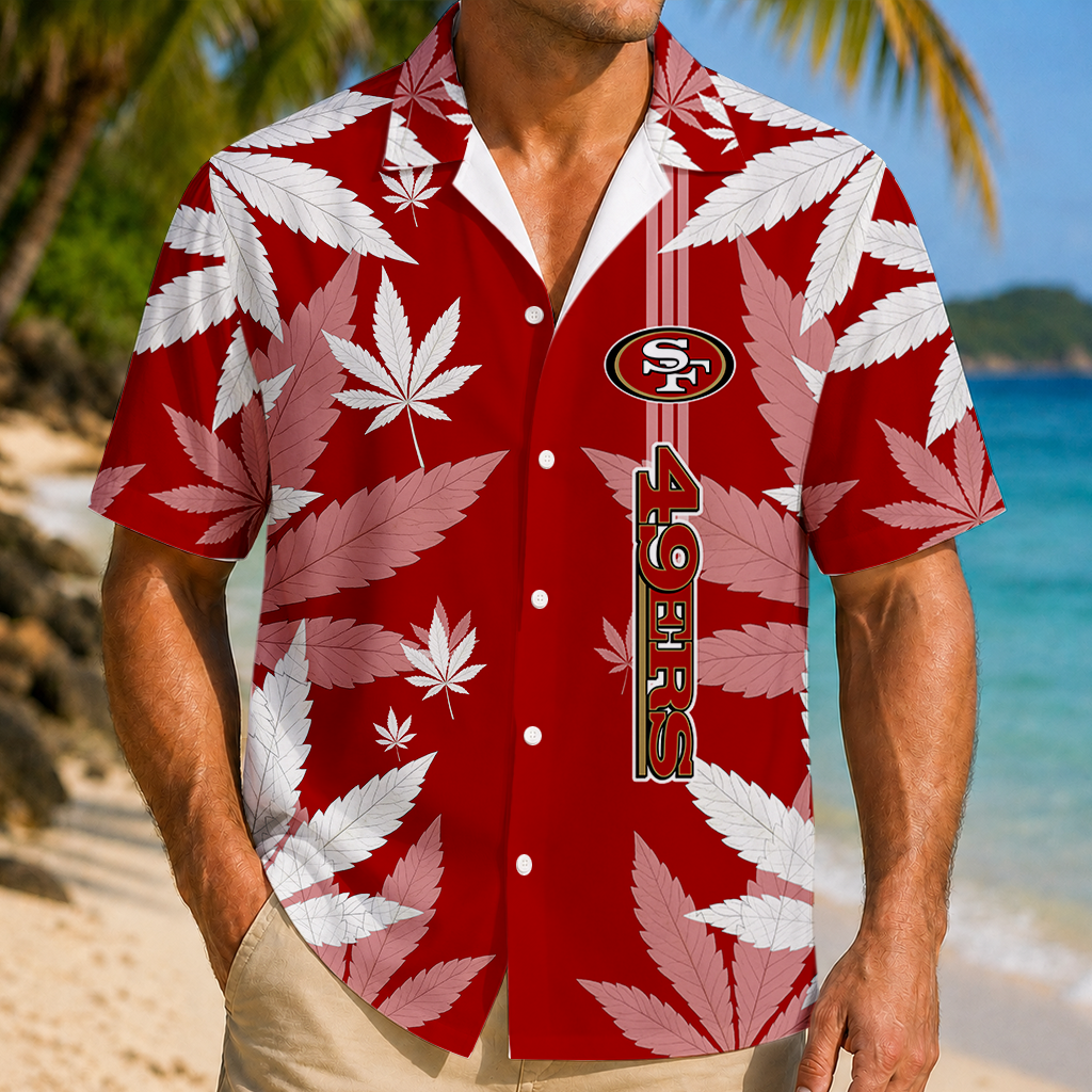 SPECIAL EDITION - NEW CUSTOMIZED NFL11 SF49 SAN FRANCISCO 49ERS UNISEX HAWAIIAN SHIRT