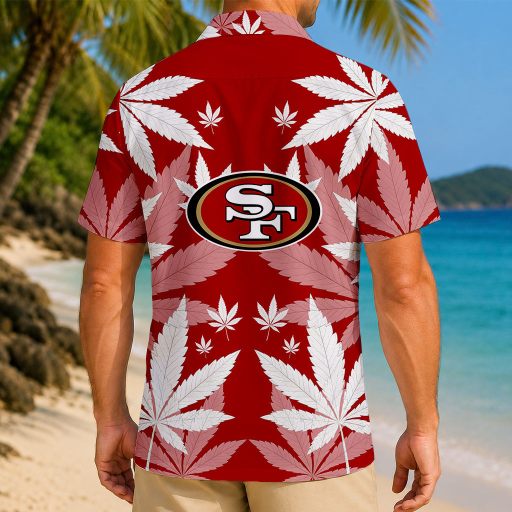 SPECIAL EDITION - NEW CUSTOMIZED NFL11 SF49 SAN FRANCISCO 49ERS UNISEX HAWAIIAN SHIRT