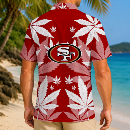 SPECIAL EDITION - NEW CUSTOMIZED NFL11 SF49 SAN FRANCISCO 49ERS UNISEX HAWAIIAN SHIRT