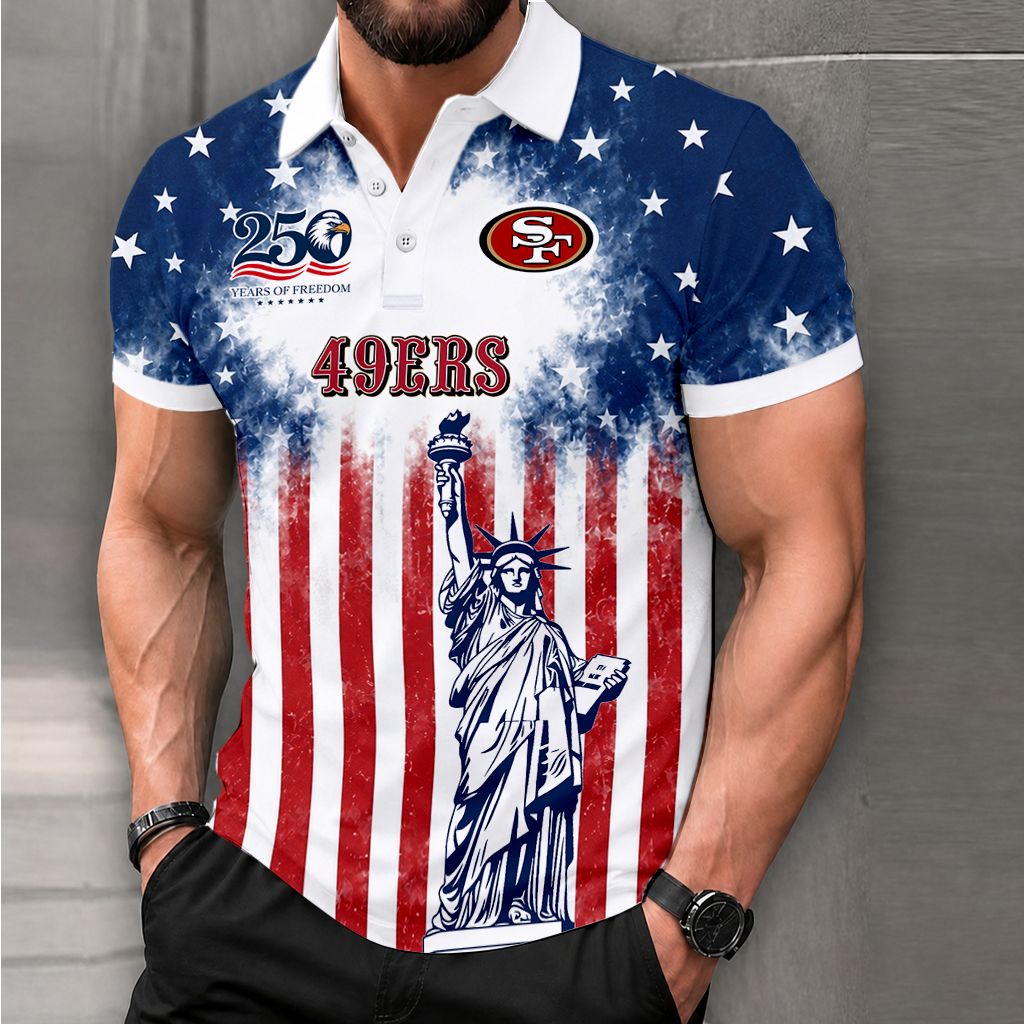 LIMITED EDITION - NEW CUSTOMIZED NFL11 SF49 SAN FRANCISCO 49ERS POLO SHIRT, ZIP POLO SHIRT & T-SHIRTS