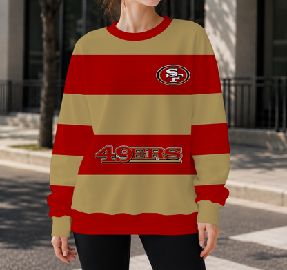 LIMITED EDITION - NEW CUSTOMIZED NFL11 SF49 SAN FRANCISCO 49ERS UNISEX SWEATSHIRT