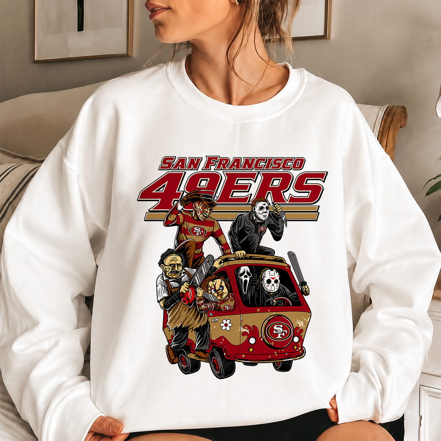 [SPECIAL OFFER] NEW CUSTOMIZED NFL11 SF49 SAN FRANCISCO 49ERS UNISEX SWEATSHIRT