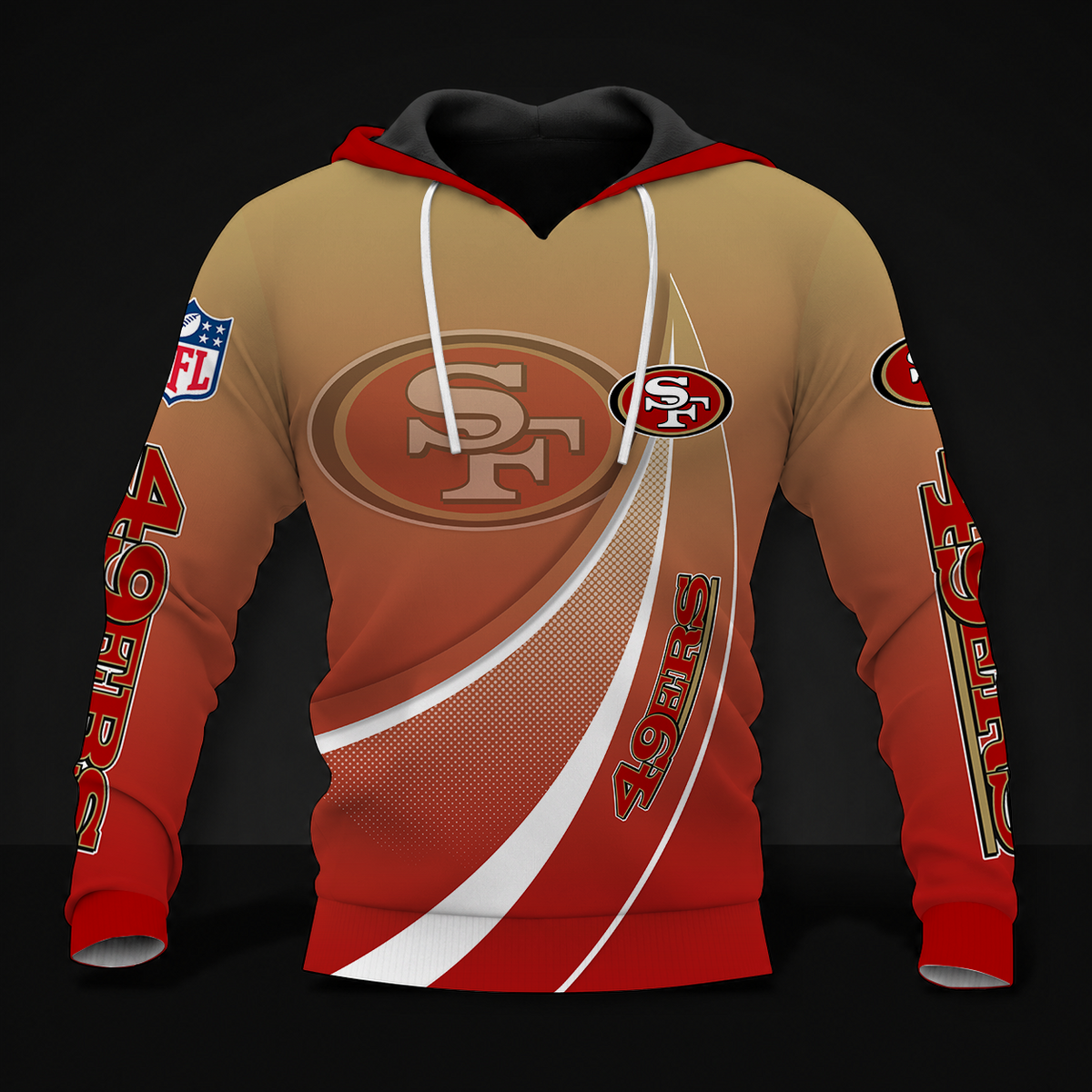 LIMITED EDITION - NEW CUSTOMIZED NFL11 SF49 SAN FRANCISCO 49ERS POLO SHIRT, ZIP POLO SHIRT, T-SHIRT, HOODIE, ZIP HOODIE & SWEATSHIRT
