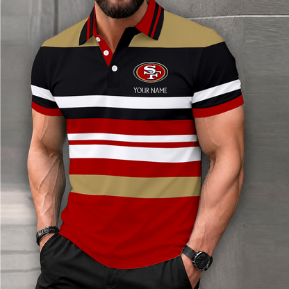 LIMITED EDITION - NEW CUSTOMIZED NFL11 SF49 SAN FRANCISCO 49ERS T-SHIRT, POLO SHIRT, ZIP POLO SHIRT, SWEATSHIRT, HOODIE & ZIP HOODIE
