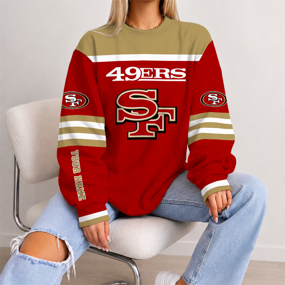 [SPECIAL OFFER] NEW CUSTOMIZED NFL11 SF49 SAN FRANCISCO 49ERS UNISEX SWEATSHIRT