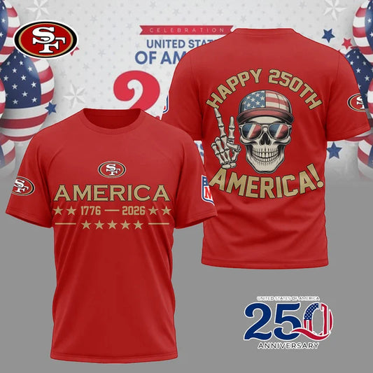 LIMITED EDITION - NEW CUSTOMIZED NFL11 SF49ERS UNISEX T-SHIRT, SWEATSHIRT, HOODIE & ZIP HOODIE