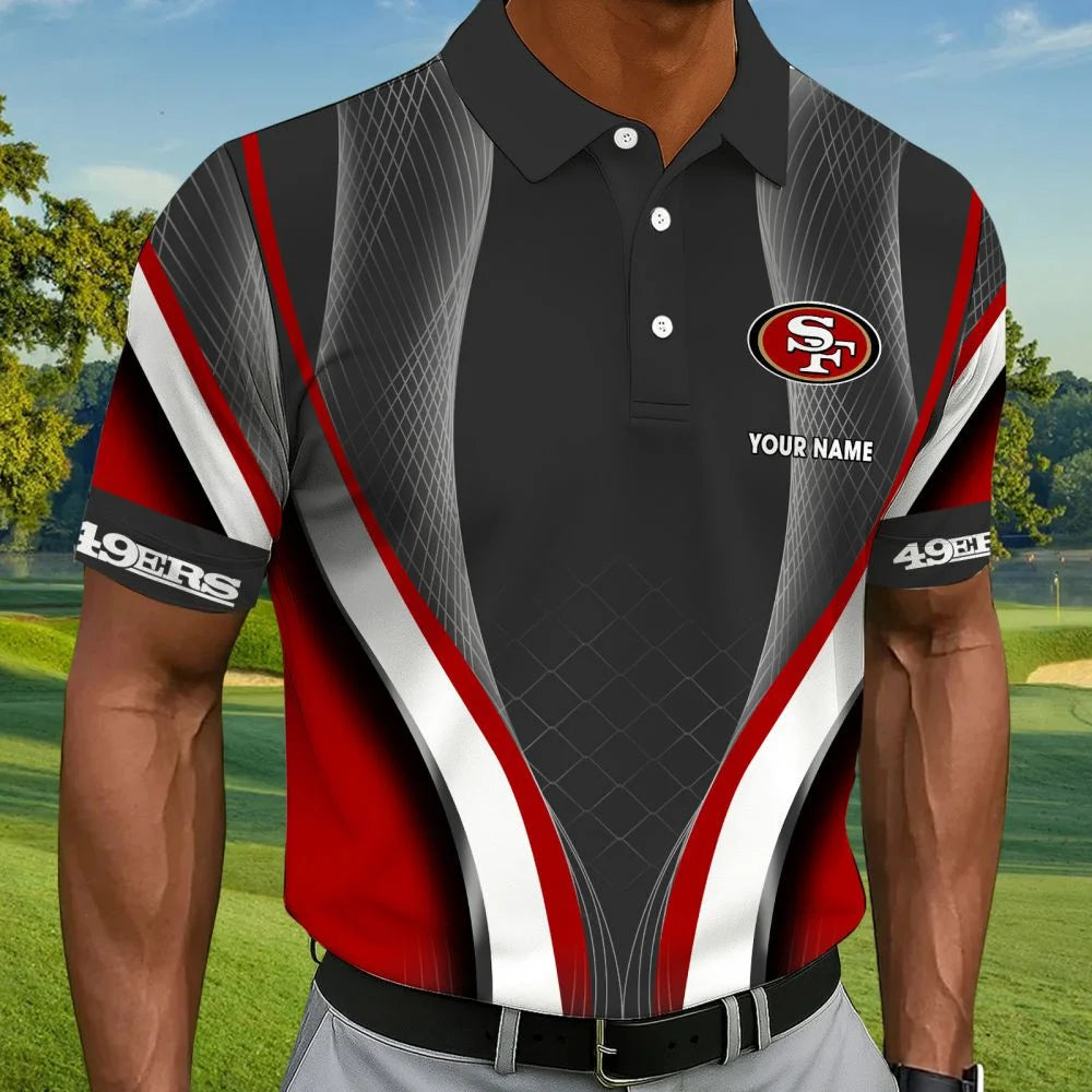 LIMITED EDITION - NEW CUSTOMIZED NFL11 SF49 SAN FRANCISCO 49ERS T-SHIRT, POLO SHIRT, ZIP POLO SHIRT, SWEATSHIRT, HOODIE & ZIP HOODIE