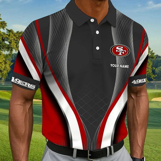 LIMITED EDITION - NEW CUSTOMIZED NFL11 SF49 SAN FRANCISCO 49ERS T-SHIRT, POLO SHIRT, ZIP POLO SHIRT, SWEATSHIRT, HOODIE & ZIP HOODIE