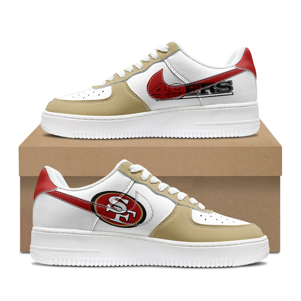 [SPECIAL OFFER] NEW CUSTOMIZED NFL11 SF49 SAN FRANCISCO 49ERS AF1 SHOES