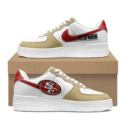 [SPECIAL OFFER] NEW CUSTOMIZED NFL11 SF49 SAN FRANCISCO 49ERS AF1 SHOES