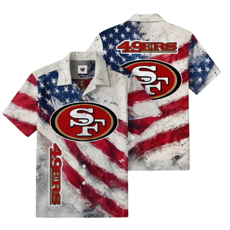 LIMITED EDITION - NEW CUSTOMIZED NFL11 SF49 SAN FRANCISCO 49ERS UNISEX HAWAIIAN SHIRT