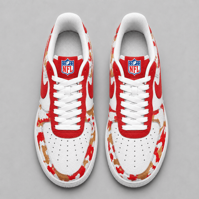 [SPECIAL OFFER] NEW CUSTOMIZED NFL11 SF49 SAN FRANCISCO 49ERS AF1 SHOES