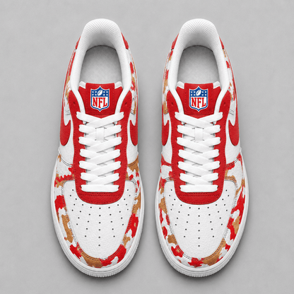 [SPECIAL OFFER] NEW CUSTOMIZED NFL11 SF49 SAN FRANCISCO 49ERS AF1 SHOES